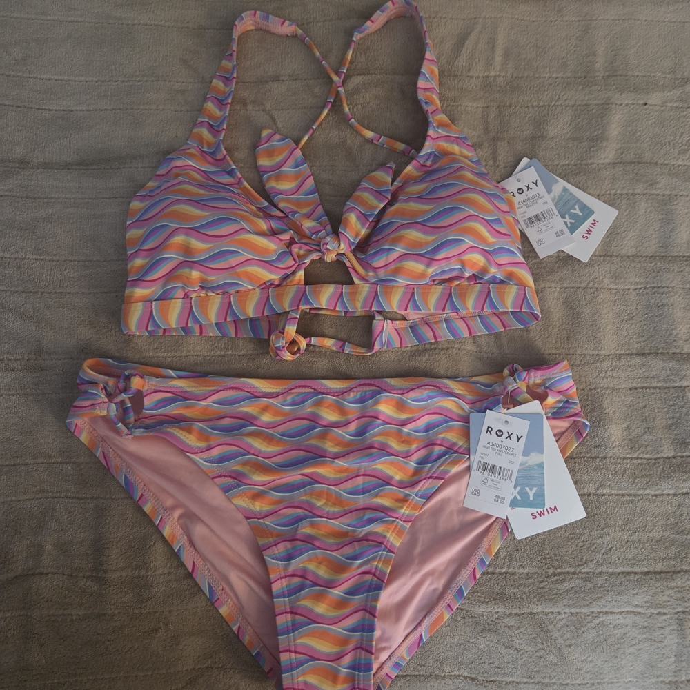 Roxy Multicolor Bikini Set
